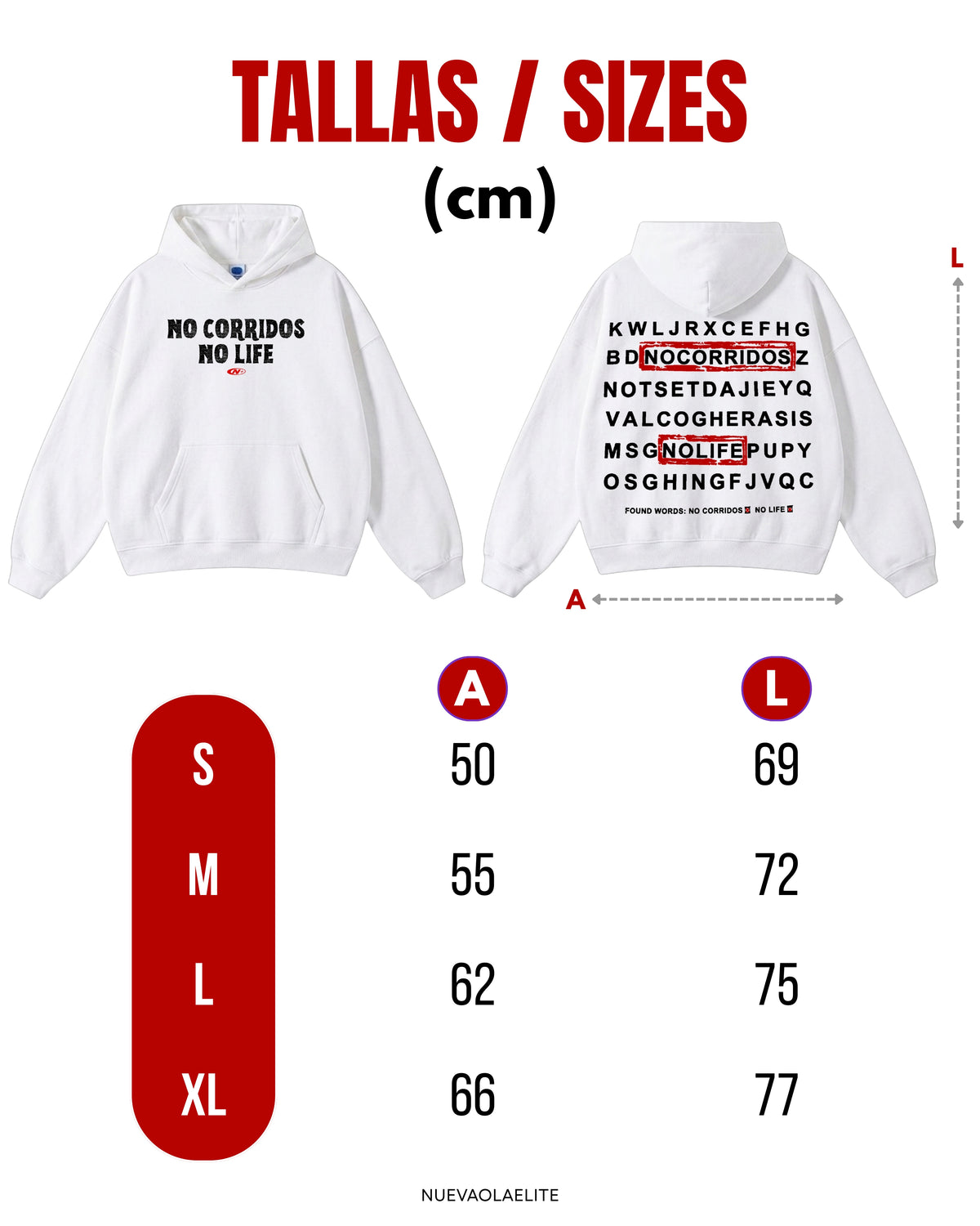 100% CORRIDOS - HOODIE