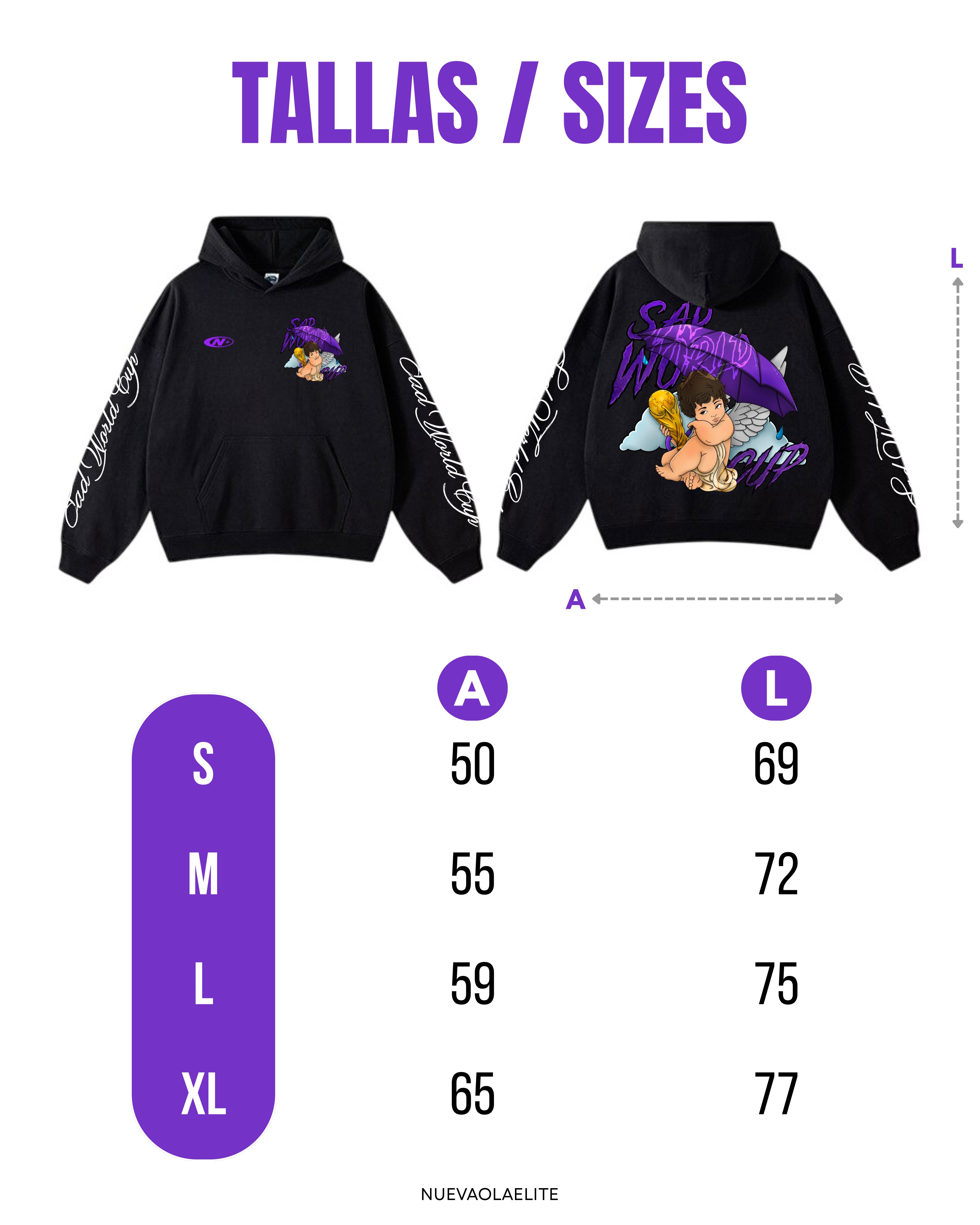 SADWORLD CUP - HOODIE